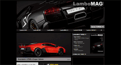 Desktop Screenshot of lambomag.com